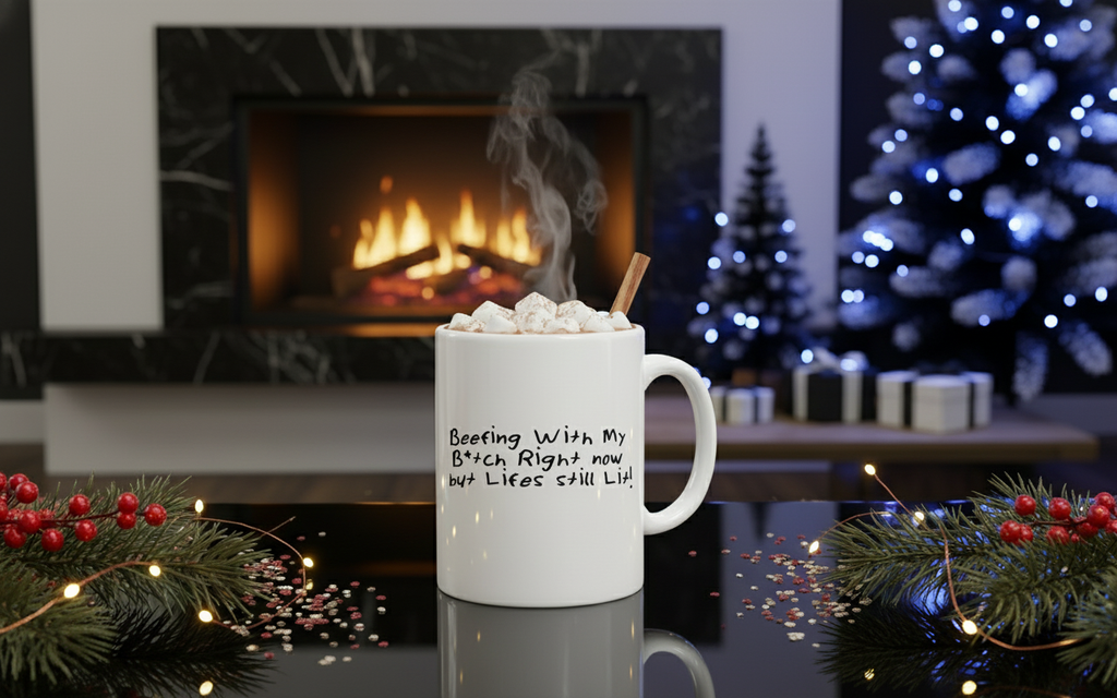 "Life Still Lit" Mug